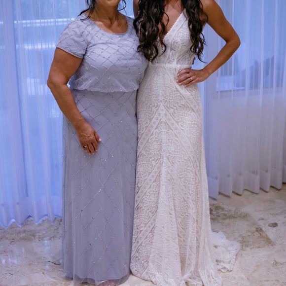 Rish Bridal Noa Wedding Dress Gown, Rish sz 1, US sz 4 - Picture 10 of 15